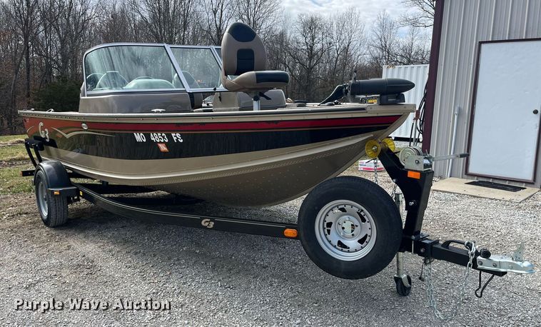 image for item LE9010 2011 G3 Angler V172F boat