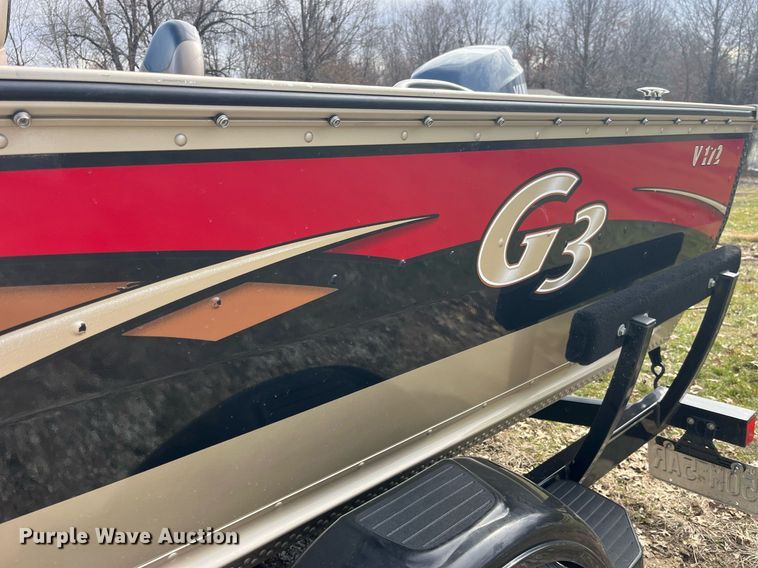 image for item LE9010 2011 G3 Angler V172F boat