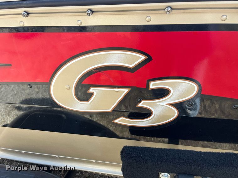 image for item LE9010 2011 G3 Angler V172F boat