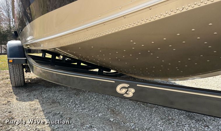 image for item LE9010 2011 G3 Angler V172F boat