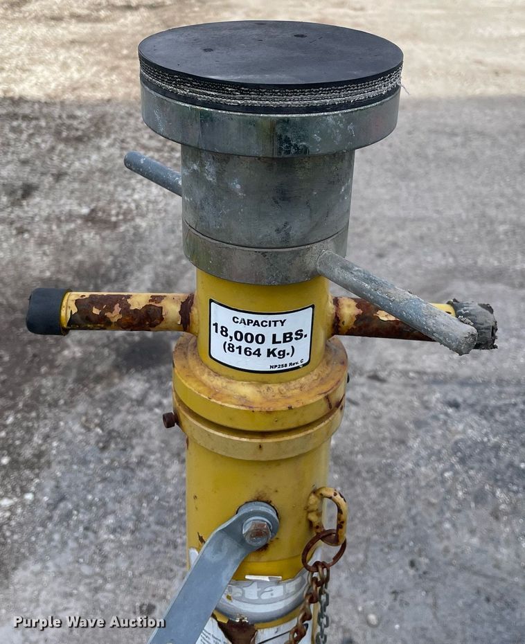 image for item LV9991 (2) Rotary Lift RS18 jack stands  