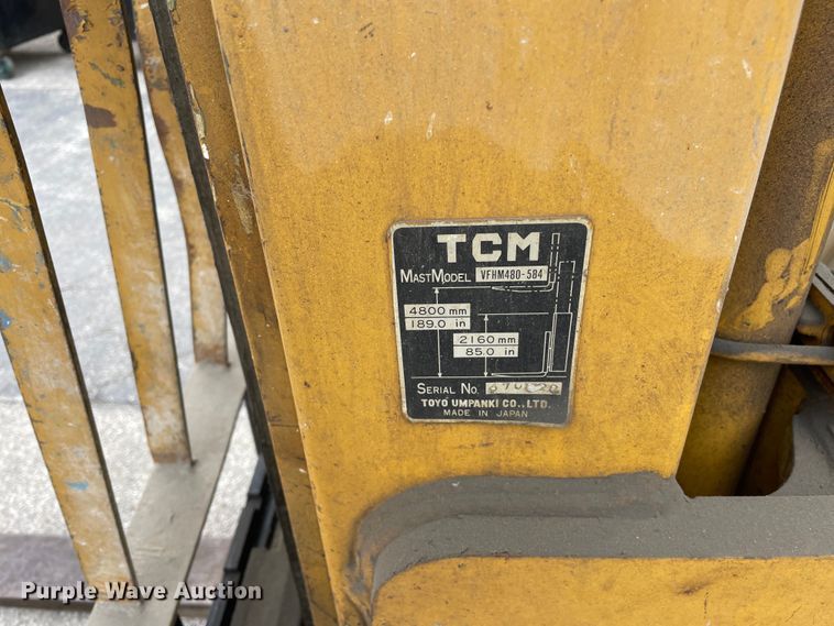 image for item LW9007 TCM FCG30N5 forklift