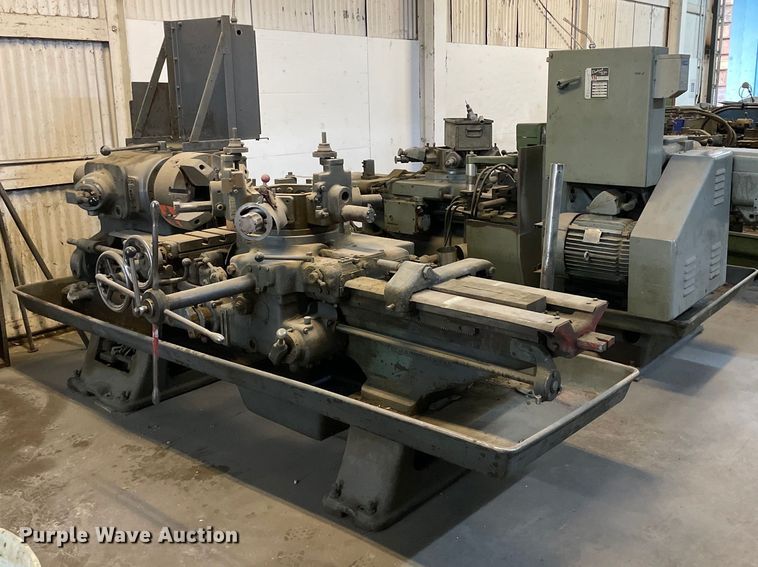 image for item LW9009 (5) Jones & Lamson manual turret lathes 
