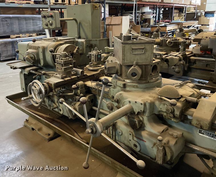 image for item LW9009 (5) Jones & Lamson manual turret lathes 