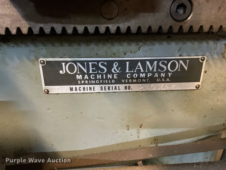 image for item LW9009 (5) Jones & Lamson manual turret lathes 