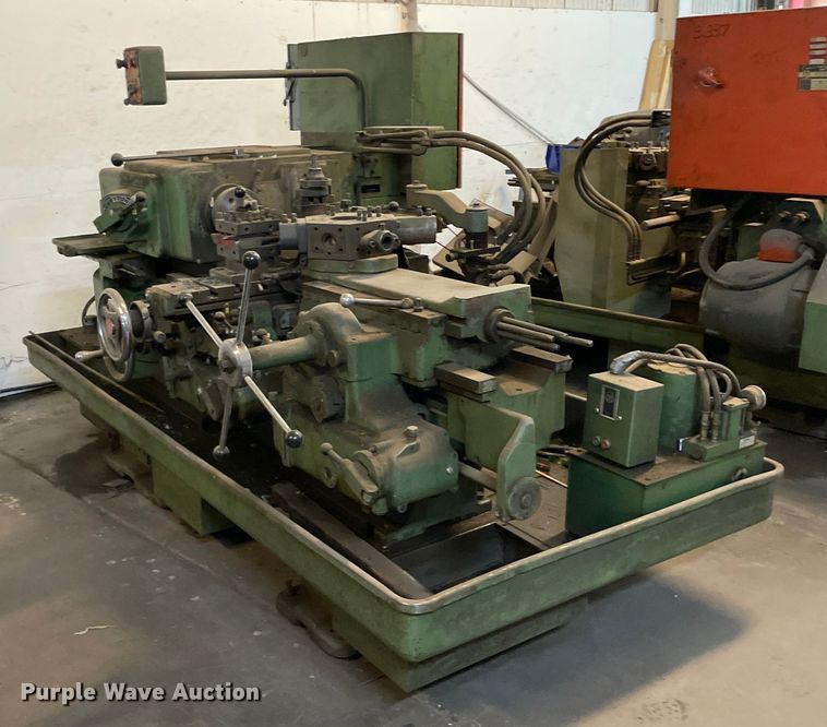 image for item LW9009 (5) Jones & Lamson manual turret lathes 
