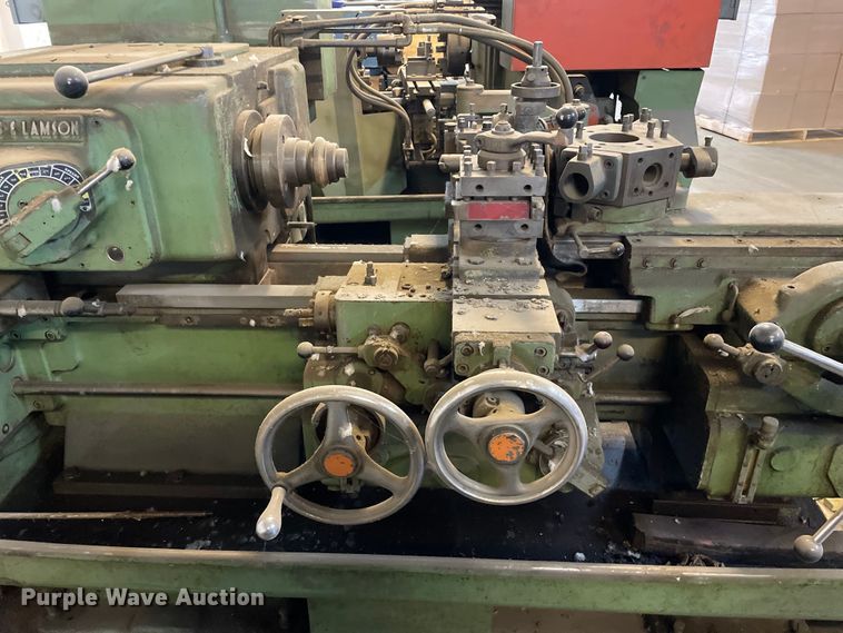 image for item LW9009 (5) Jones & Lamson manual turret lathes 