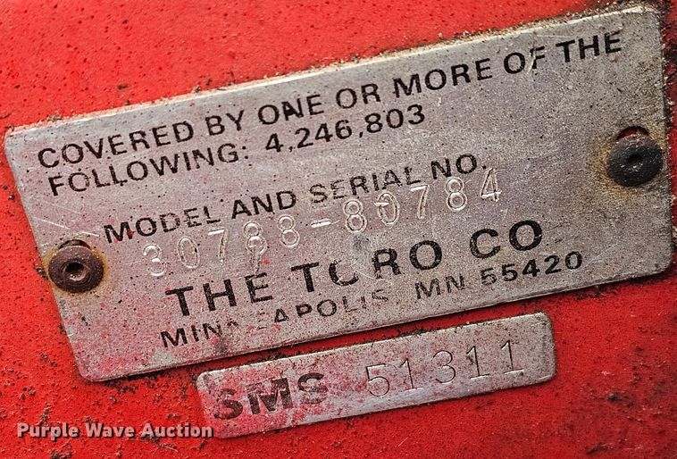 image for item LW9541 Toro 322D lawn mower