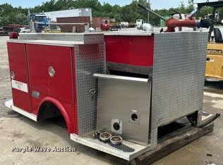 image for item MB9664 Saulsbury pumper fire truck bed
