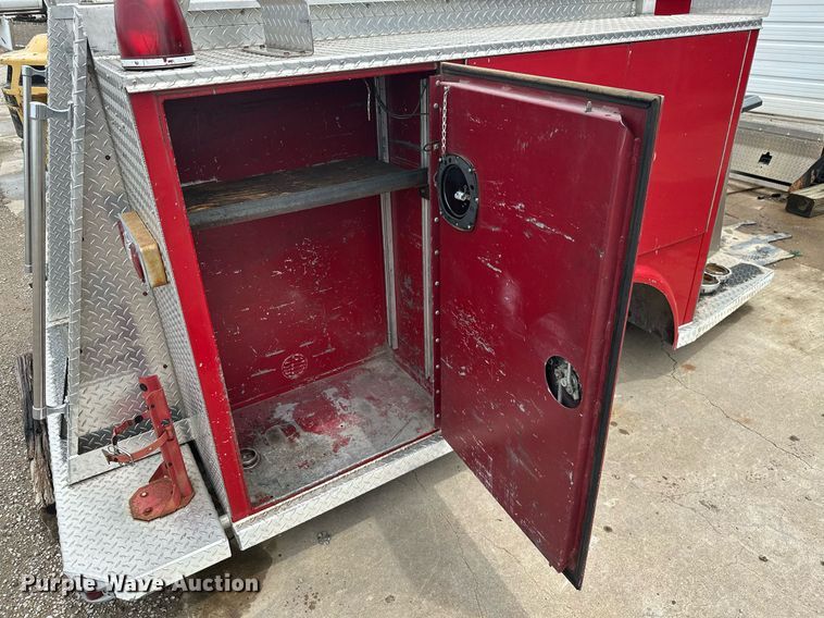 image for item MB9664 Saulsbury pumper fire truck bed
