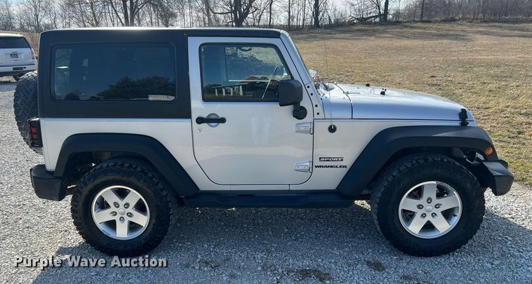 image for item ME9296 2012 Jeep Wrangler Sport SUV