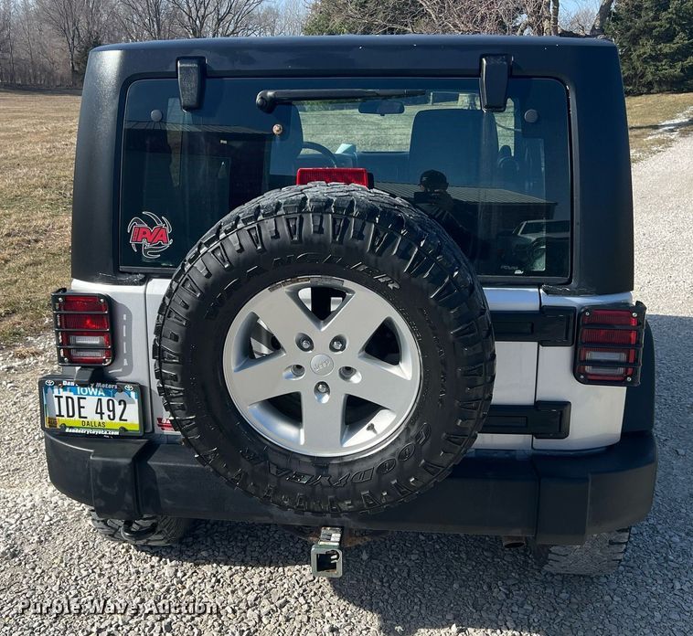 image for item ME9296 2012 Jeep Wrangler Sport SUV