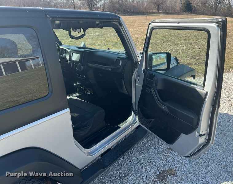 image for item ME9296 2012 Jeep Wrangler Sport SUV