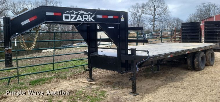 image for item MJ9002 2023 Ozark 102X25DOG equipment trailer