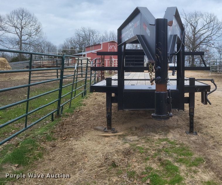 image for item MJ9002 2023 Ozark 102X25DOG equipment trailer