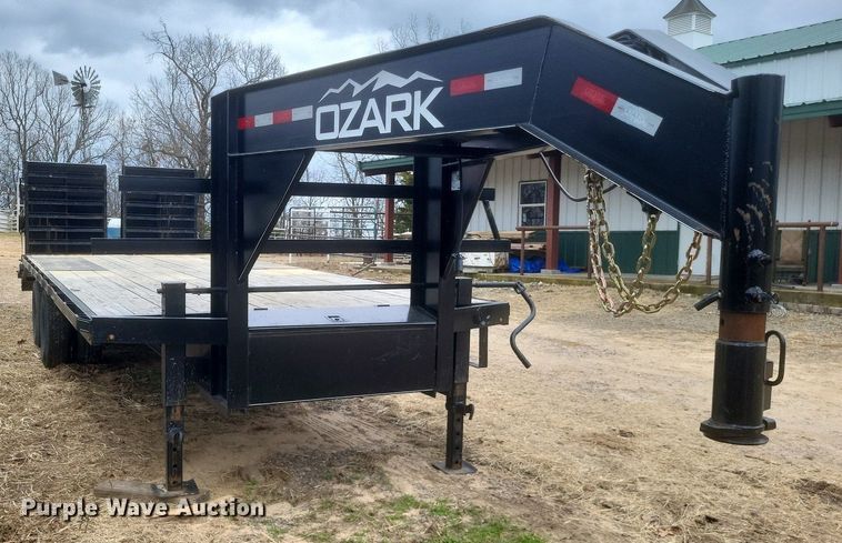 image for item MJ9002 2023 Ozark 102X25DOG equipment trailer
