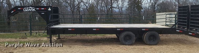 image for item MJ9002 2023 Ozark 102X25DOG equipment trailer