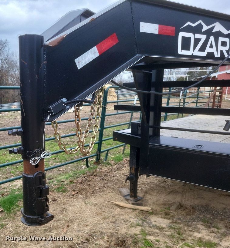 image for item MJ9002 2023 Ozark 102X25DOG equipment trailer