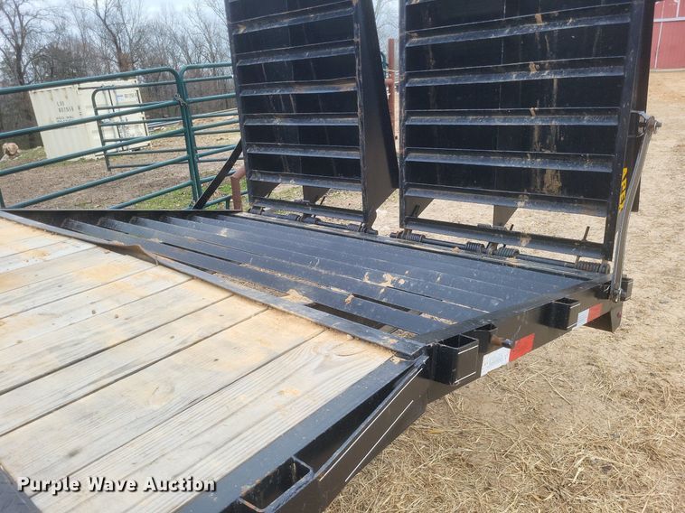 image for item MJ9002 2023 Ozark 102X25DOG equipment trailer