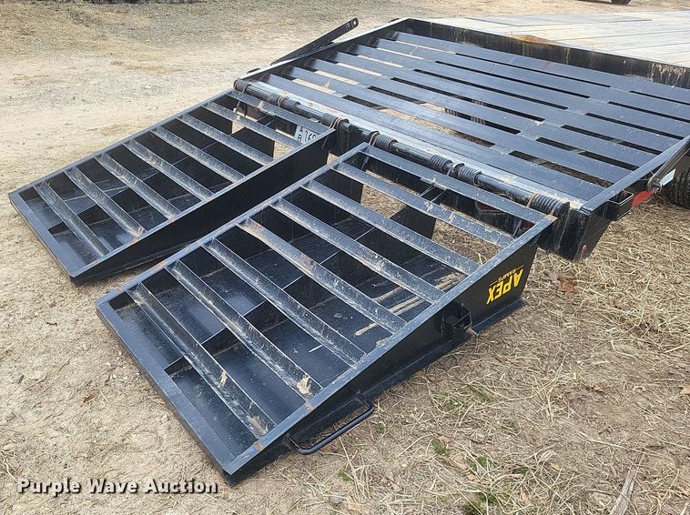 image for item MJ9002 2023 Ozark 102X25DOG equipment trailer