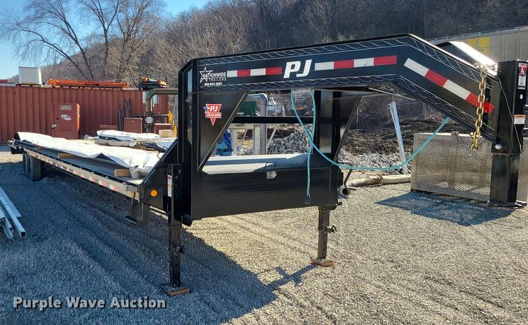 image for item MQ9633 2022 P.J. equipment trailer