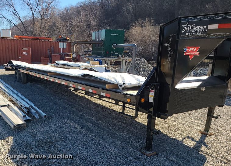 image for item MQ9633 2022 P.J. equipment trailer