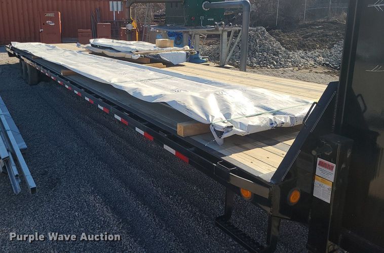 image for item MQ9633 2022 P.J. equipment trailer