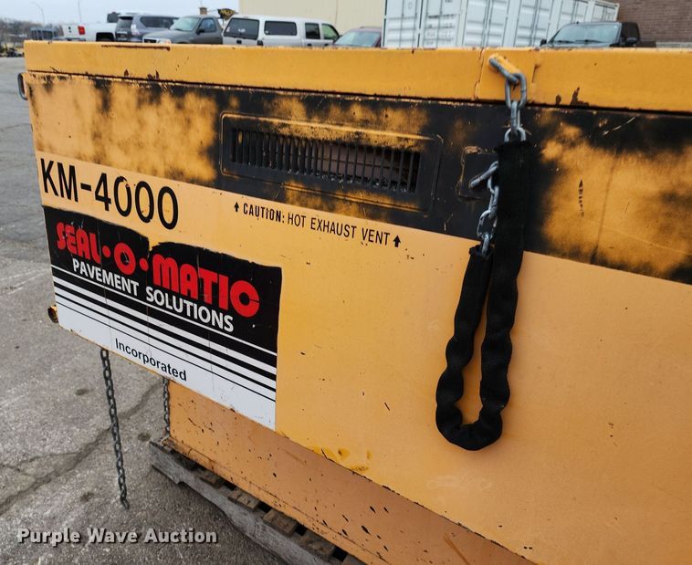 image for item MQ9681 Keizer-Morris KM-4000 asphalt hot box