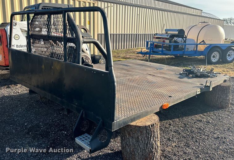 image for item NB9323 Steel winch flatbed