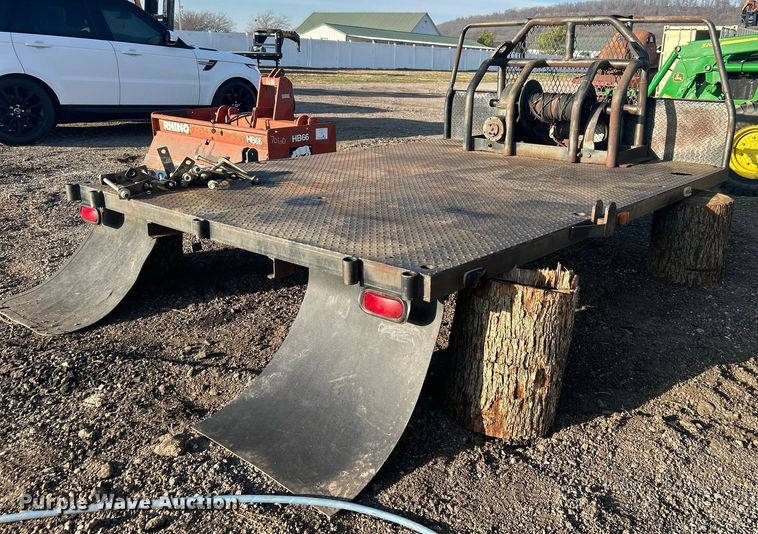 image for item NB9323 Steel winch flatbed