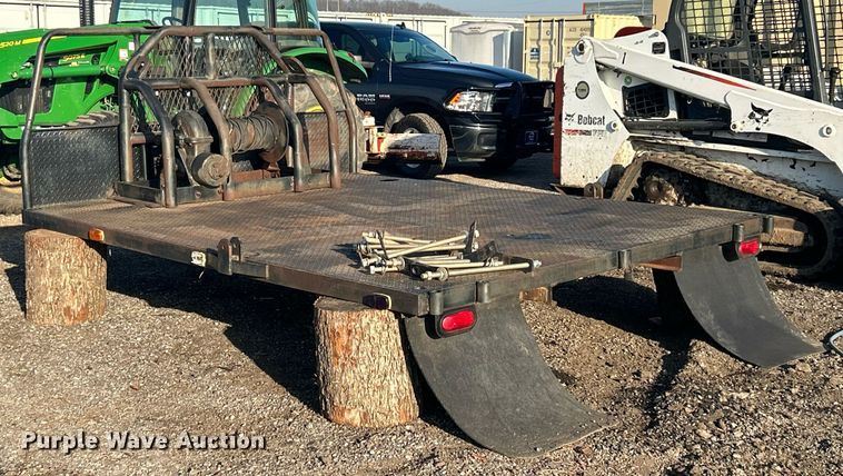 image for item NB9323 Steel winch flatbed