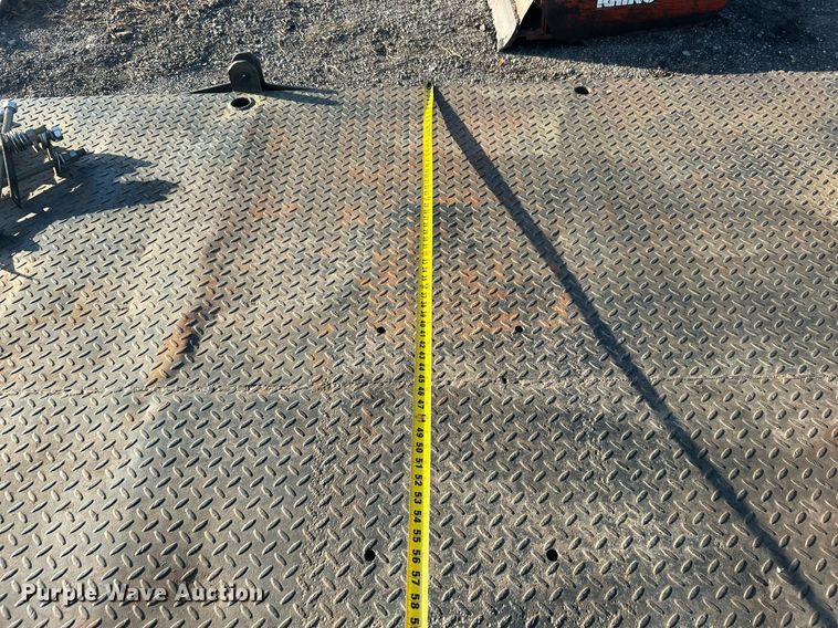 image for item NB9323 Steel winch flatbed