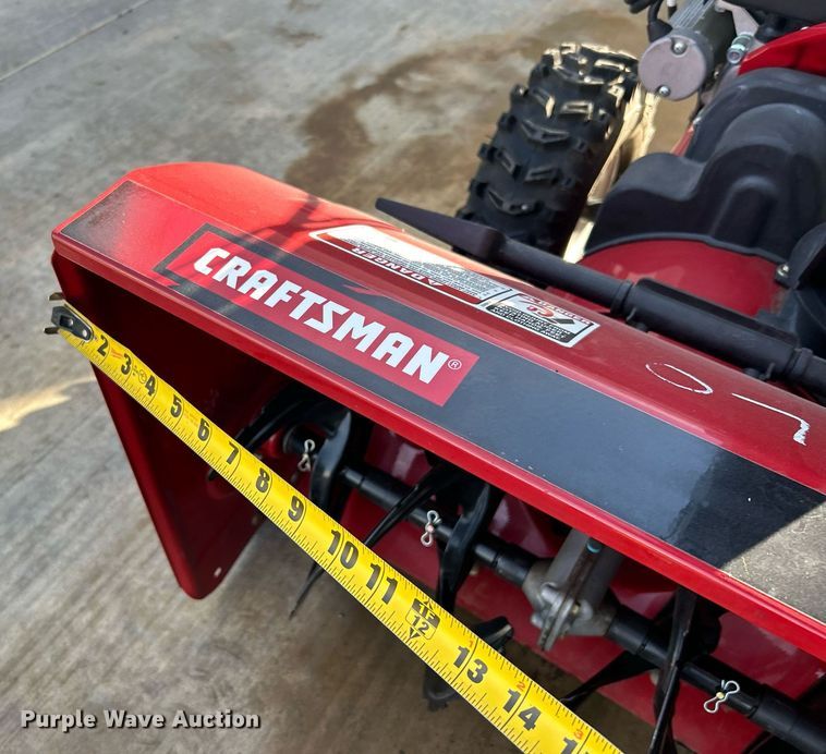 image for item NB9330 Craftsman snow blower