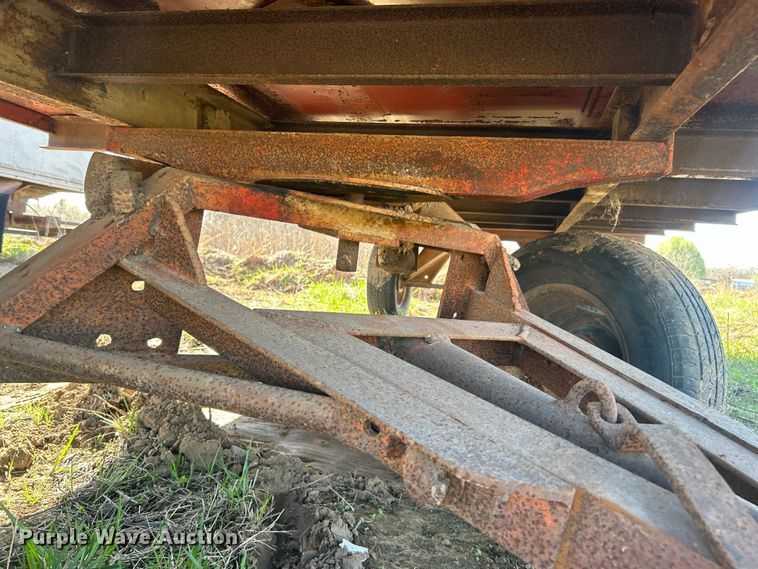 image for item NB9334 Shop Built hay trailer