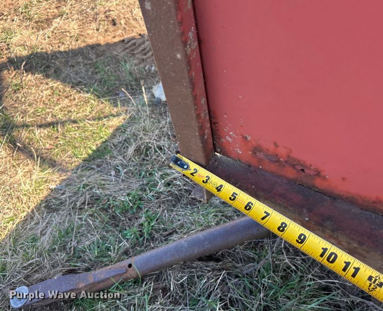 image for item NB9334 Shop Built hay trailer