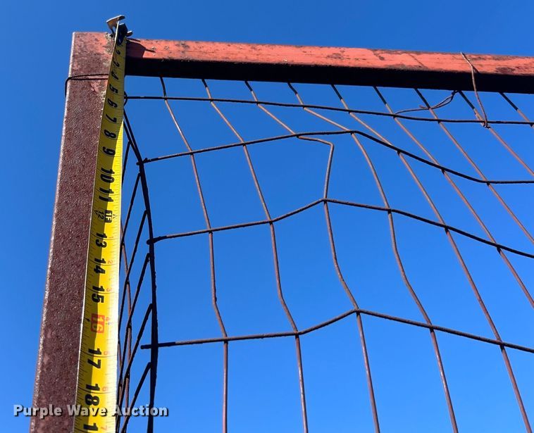 image for item NB9334 Shop Built hay trailer