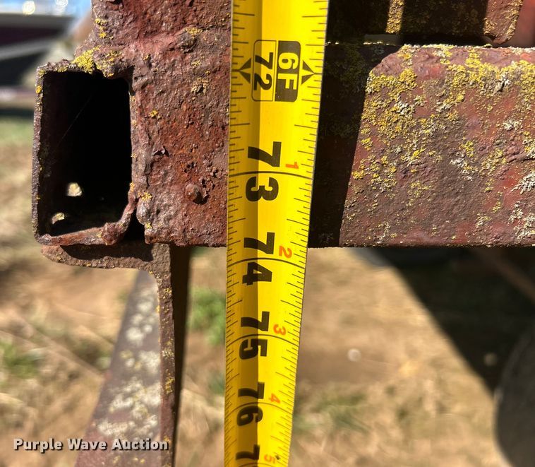 image for item NB9334 Shop Built hay trailer