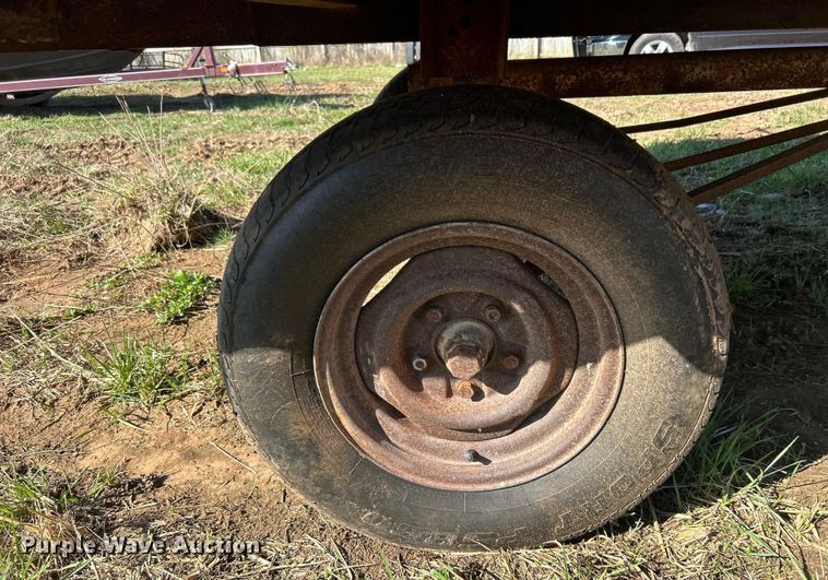 image for item NB9334 Shop Built hay trailer