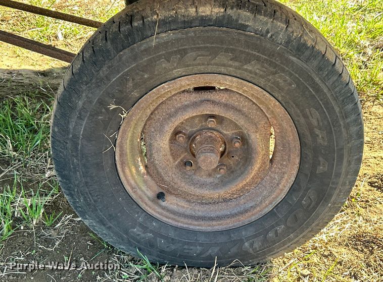 image for item NB9334 Shop Built hay trailer