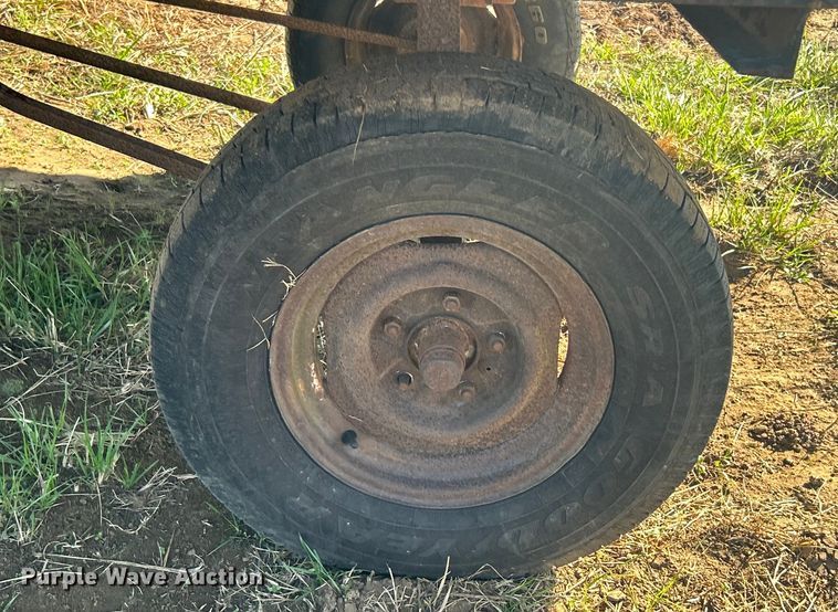 image for item NB9334 Shop Built hay trailer