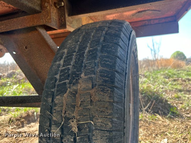 image for item NB9334 Shop Built hay trailer
