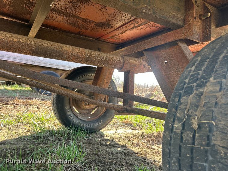 image for item NB9334 Shop Built hay trailer