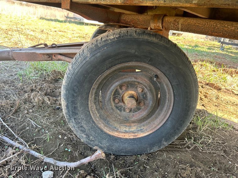 image for item NB9334 Shop Built hay trailer