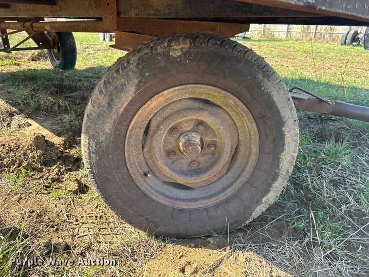 image for item NB9334 Shop Built hay trailer