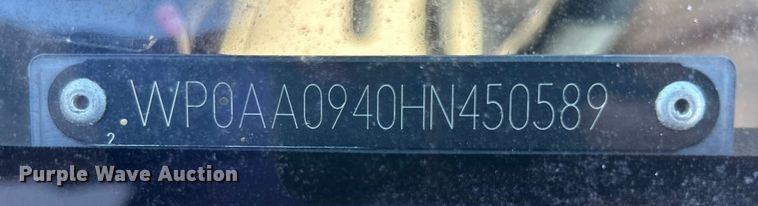 image for item NB9351 1987 Porsche 944 