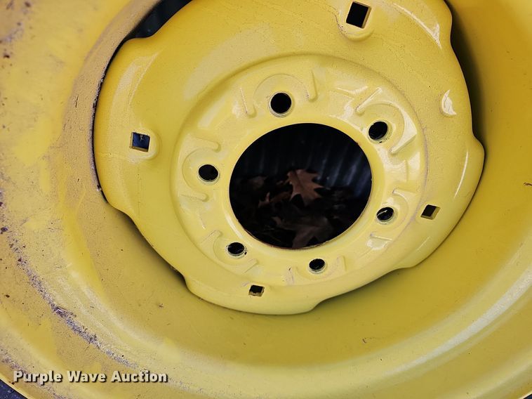 image for item NE9540 (4) used Titan tractor tires and wheels