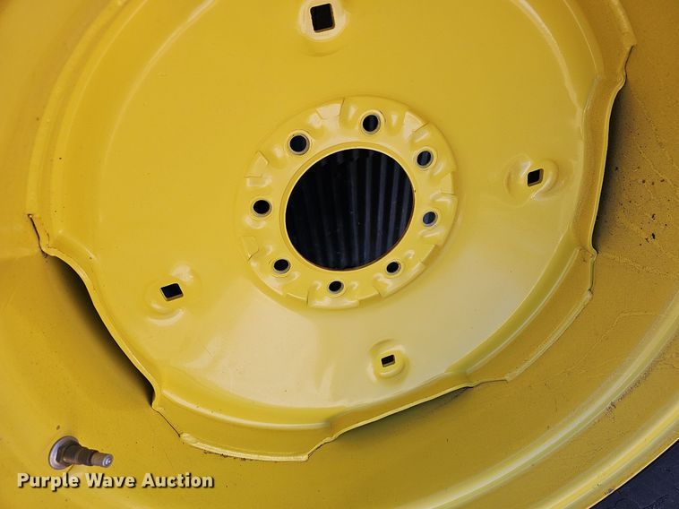 image for item NE9540 (4) used Titan tractor tires and wheels