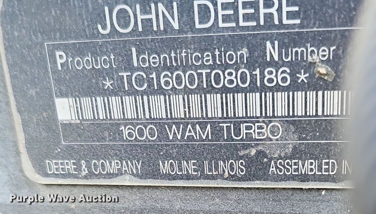 image for item NE9541 2007 John Deere 1600 series II lawn mower