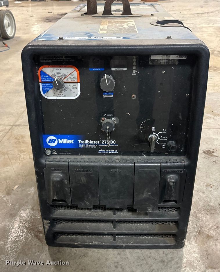 image for item NF9394 Miller Trailblazer 275DC welder/generator
