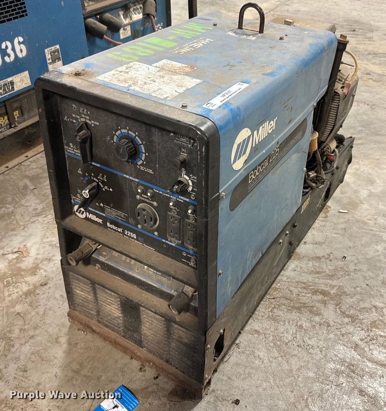 image for item NF9397 Miller Bobcat 225 welder/generator